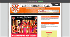Desktop Screenshot of clanneireann.net